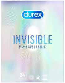 Prezervatīvi Durex Invisible 24 gab.